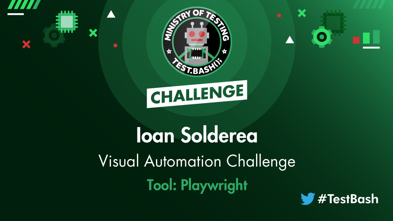Visual Automation Challenge - Ioan Solderea using Playwright image