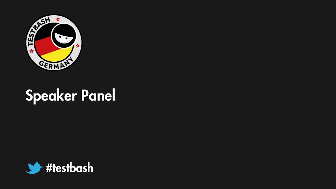 Speaker AMA, The 99 Second Edition - TestBash Germany 2019 image